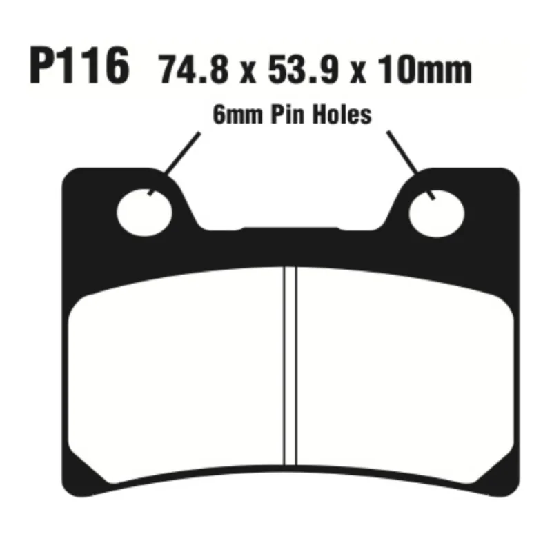 Road bike guard-Premier Brake Pads - PH Street Sintered (GF045S3)