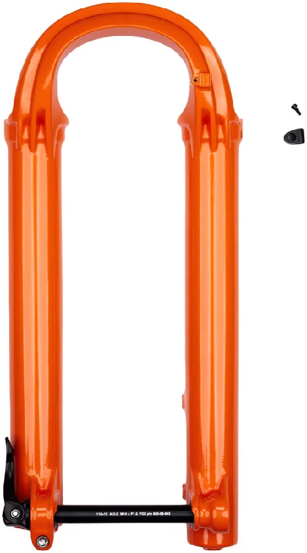 Bicycle brake bar-FOX Lower Leg Assembly - 2021 36 29in 130-170 15x110 QR F-S PE-S Shiny Orange