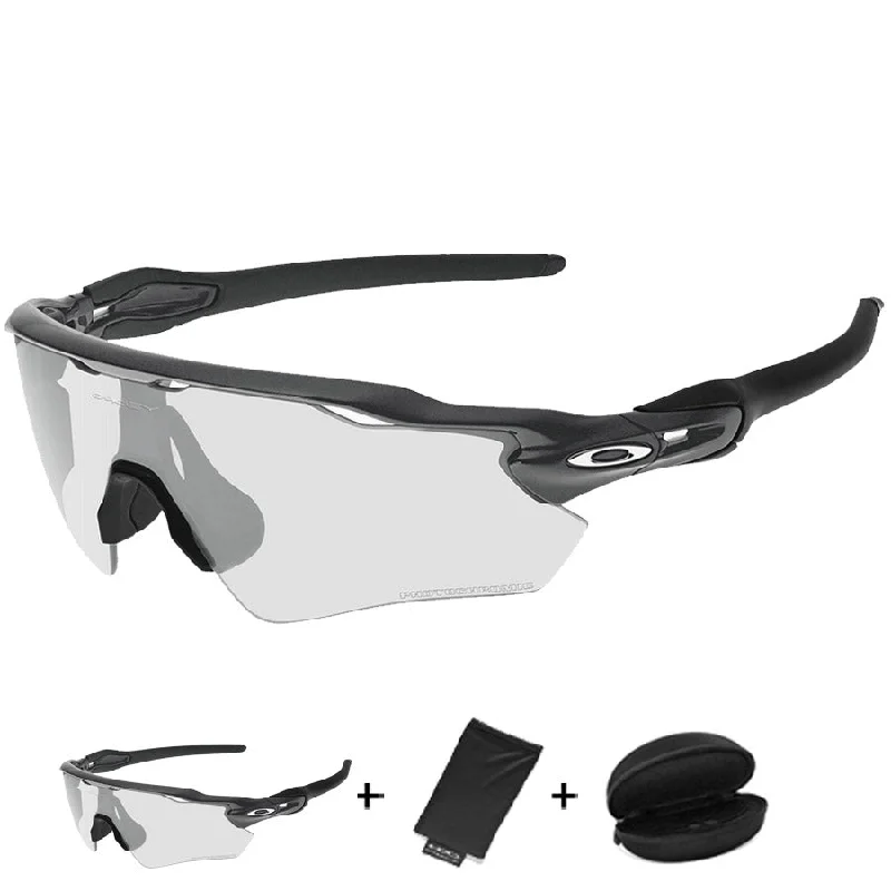 Cycling water pad-Occhiali Oakley Radar EV Path - Steel Photochromic