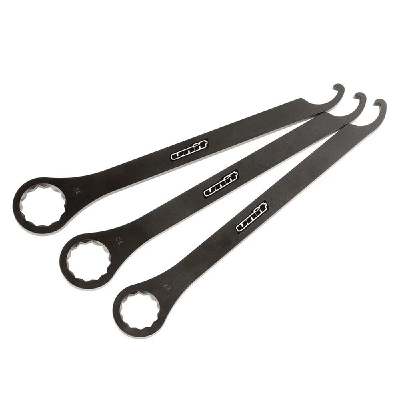 Bicycle gear strap-UNIT STEERING STEM NUT COMBINATION WRENCH - 27mm/30mm/32mm