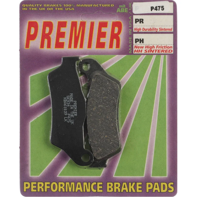 Mountain bike liner-Premier Brake Pads - P Organic Standard (GF349S3)