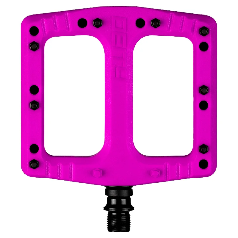 Bike tire clip-Deity Deftrap Pedals Pink