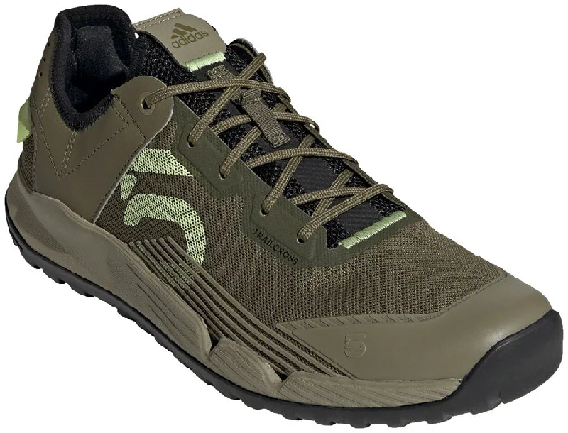 Bicycle tire clip-Five Ten Trailcross LT Flat Shoes - Mens Focus Olive/Pulse Lime/Orbit Green 10.5