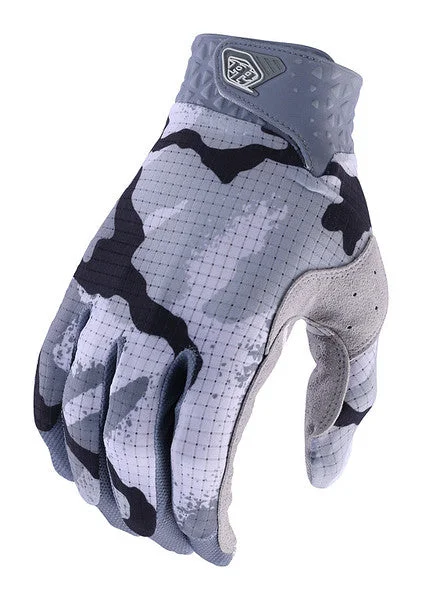 Bicycle brake bar-Troy Lee Designs Air MTB Glove - Camo - Gray-White - 2023