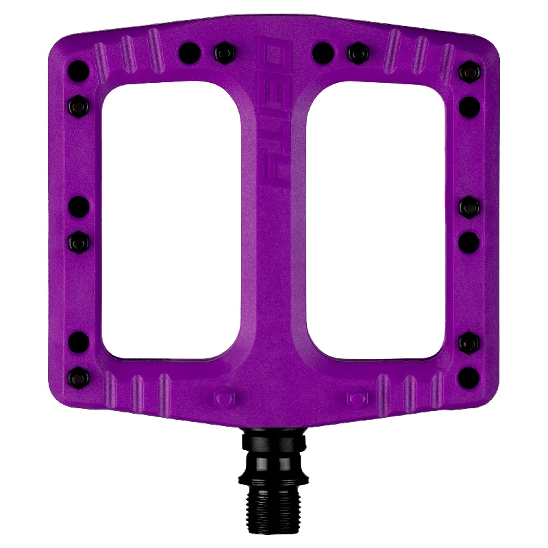 Bicycle spoke cutter-Deity Deftrap Pedals Purple