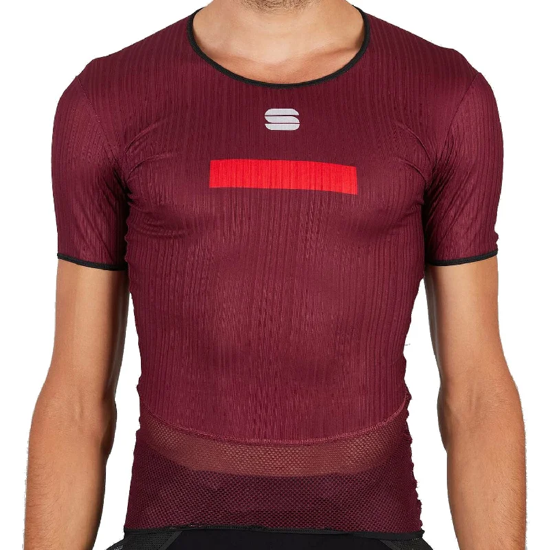 Road bike flats-Maglia intima Sportful Pro Baselayer - Bordeaux