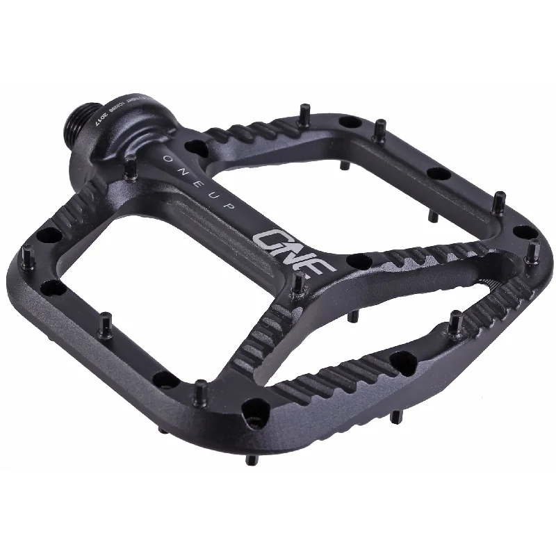 Bike wheel strips-OneUp Components Aluminum Platform Pedals Black