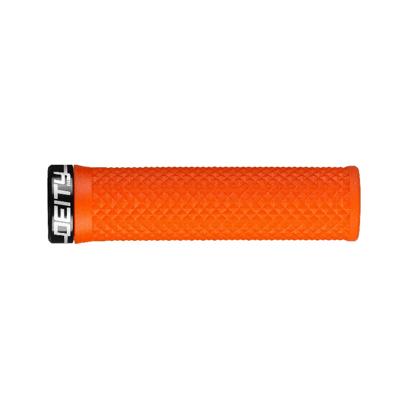 Bicycle tire foam-Deity Lockjaw Grips Orange