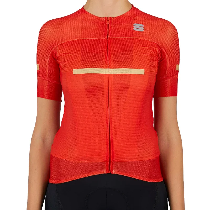 Cycling helmet safe-Maglia donna Sportful Evo - Rosso