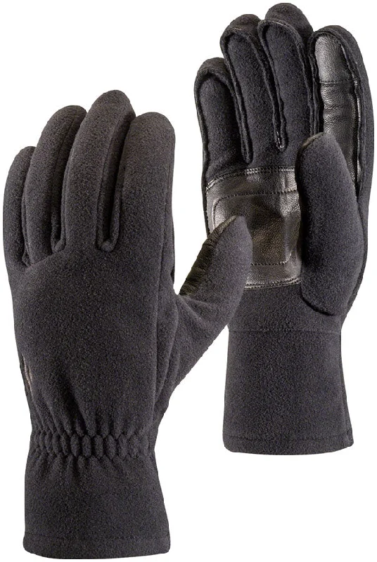 Bike seat bar-Black Diamond MidWeight Windbloc Fleece Gloves