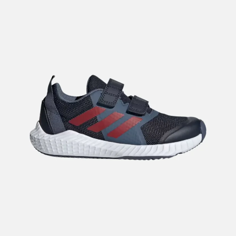 Bicycle lock bar-Adidas Jr Fortagym Kids Unisex Shoes -Legend Ink/Active Maroon/Tech Ink