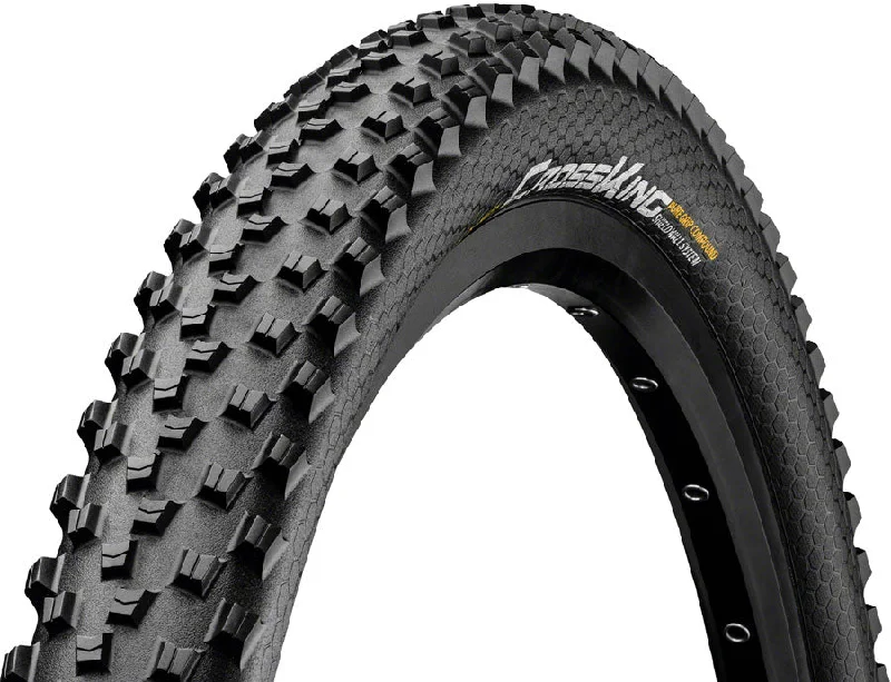 Cycling tape bright-Continental Cross King Tire - 29 x 2.30 Tubeless Folding BLK PureGrip ShieldWall System E25