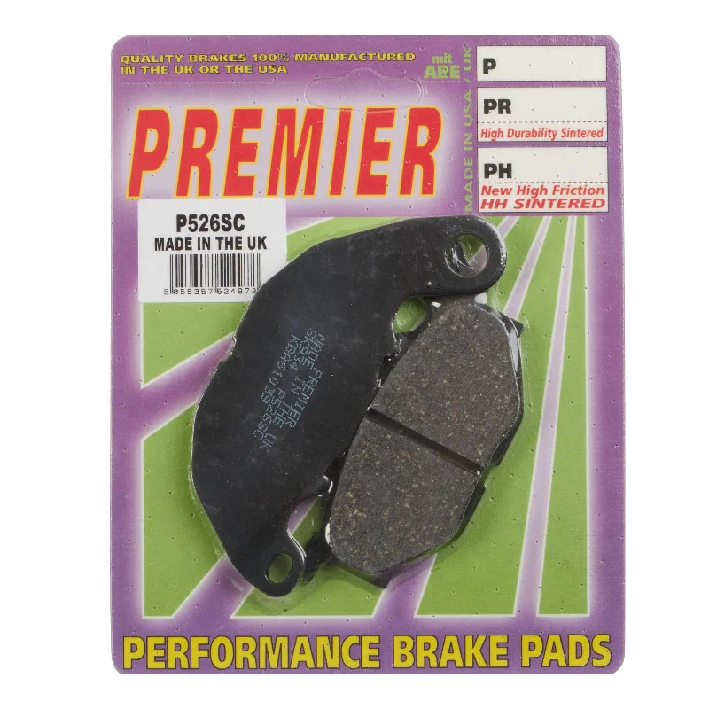 Bicycle rack strap-Premier Brake Pads - P-SC Organic Scooter