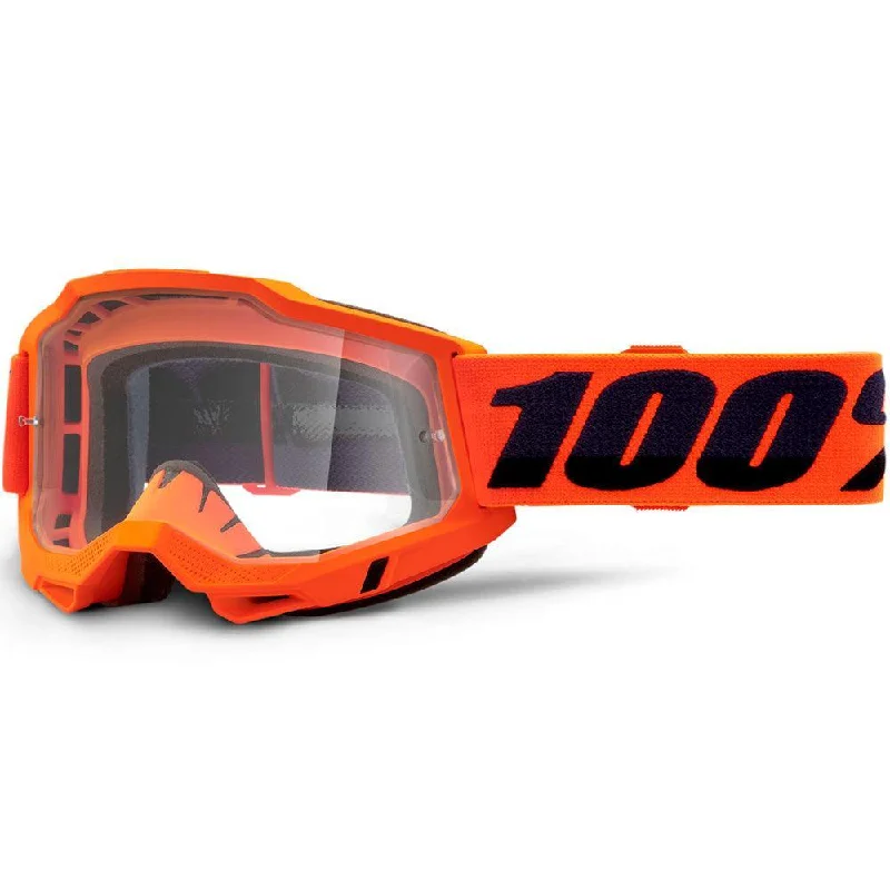 Bike chain clip-100% 2021 ACCURI 2 OTG GOGGLE - ORANGE (CLEAR)