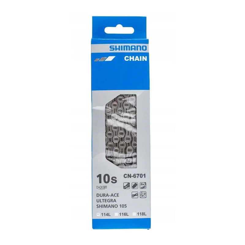 Bike chain clip-Shimano Chain CN6701 114 10SPD