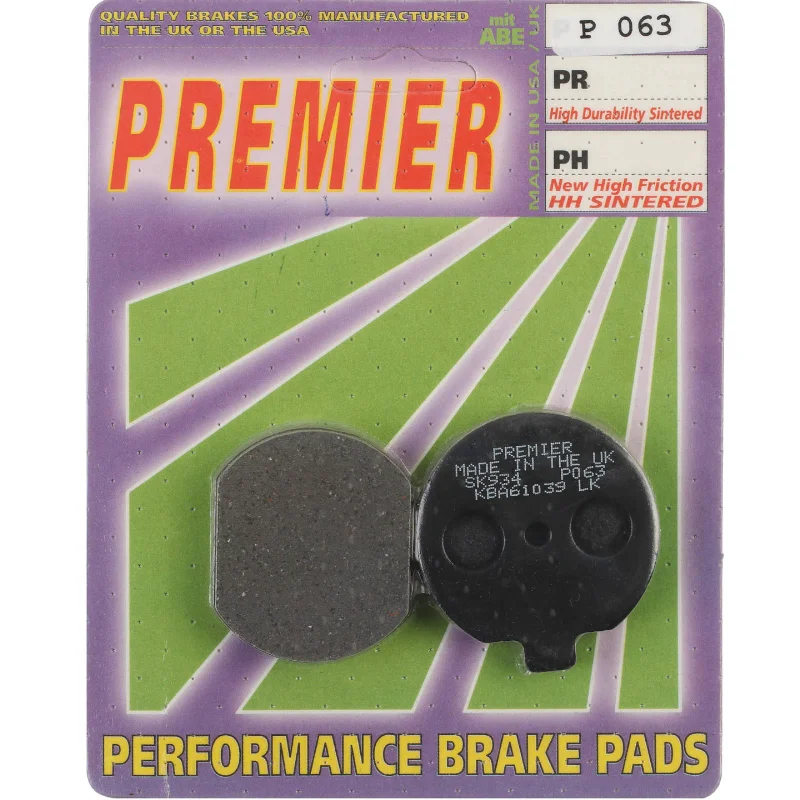 Cycling shin strap-Premier Brake Pads - P Organic Standard