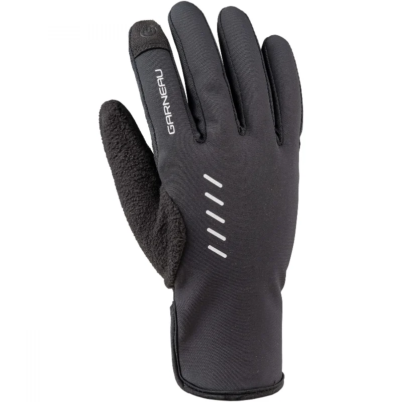 Bike chain pad-Louis Garneau Rafale Air Gel Glove - Black