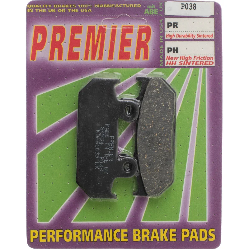 Cycling water sling-Premier Brake Pads - P Organic Standard