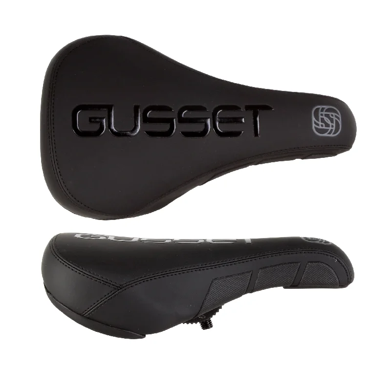 Bicycle spoke clip-Gusset S2 Dirt Jump Saddle Pivotal - Black