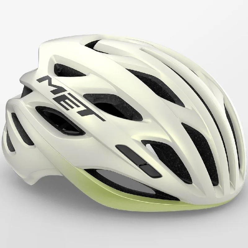 Bicycle brake clip-Casco Met Estro Mips - Bianco verde