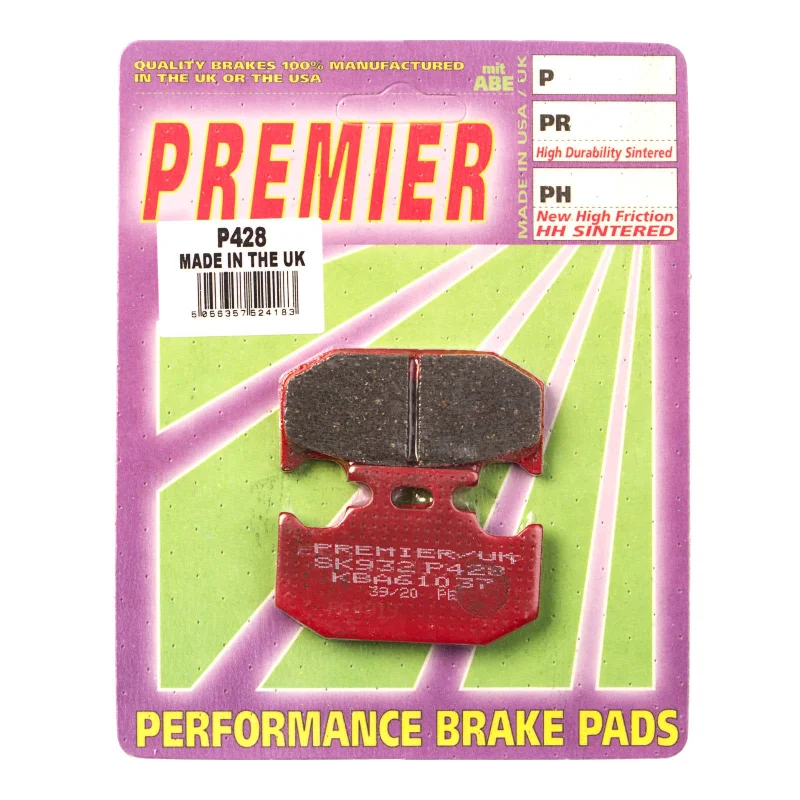 Bicycle tire plug-Premier Brake Pads - P Organic Standard