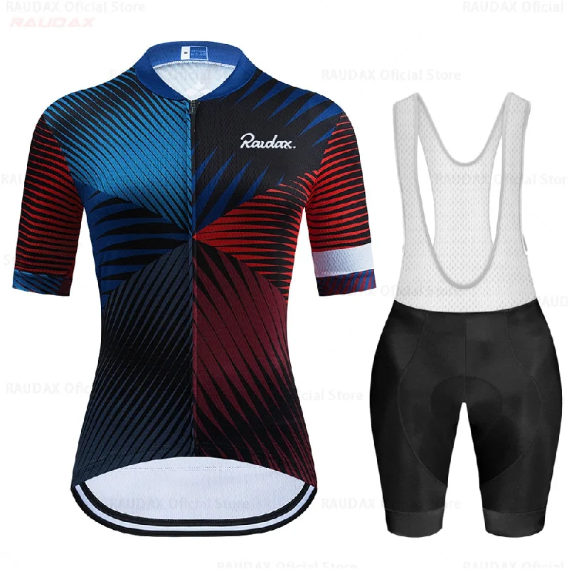 Bicycle speed sensor-Raudax Women Racing Cycling Jersey Sets (6 Variants)