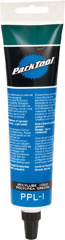 Mountain bike flats-Park Tool Polylube 1000 Grease Tube 4oz