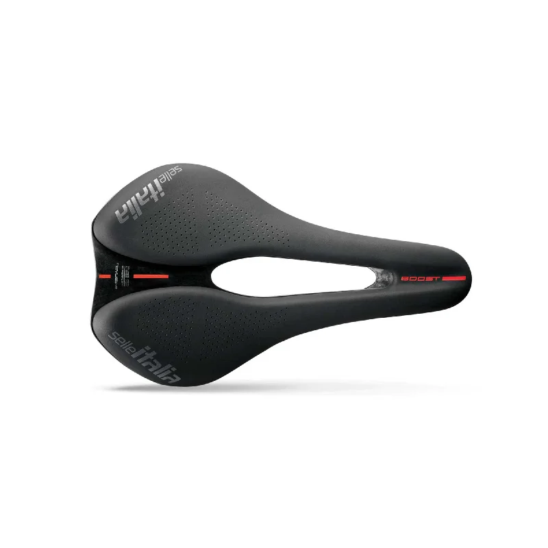 Bicycle rack pad-Selle Italia Novus EVO Boost Superflow Kit Carbonio Saddle