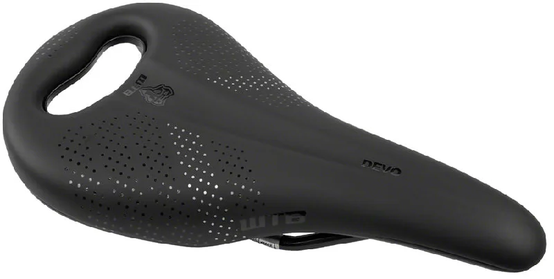 Cycling mask thin-WTB Devo PickUp Saddle - Black Chromoly