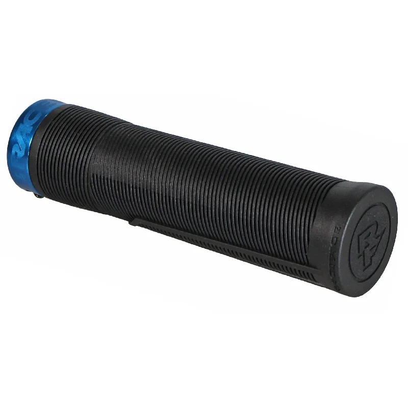 Bike tire kit-RaceFace Chester Grips - Lock-On Black/Blue 34mm