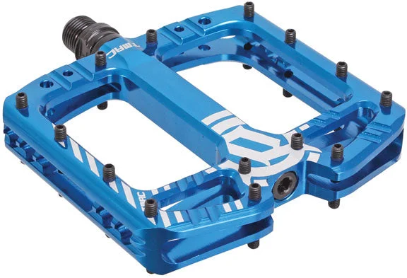 Bicycle mud shield-Deity TMAC Pedals Blue Ano