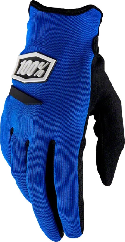 Cycling chest guard-100% RideCamp Women's Glove Blu LG