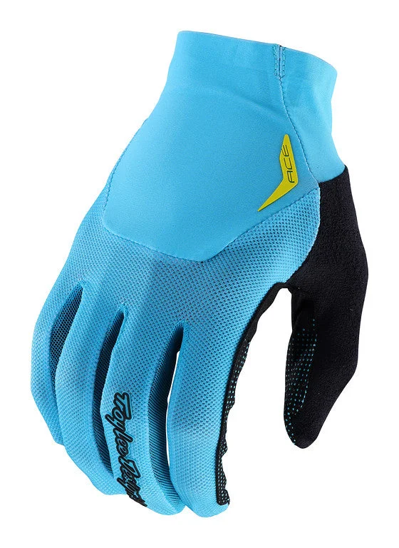 Bike seat bar-Troy Lee Designs Ace MTB Glove - Aqua - 2023