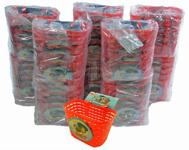 Mountain bike pads-WHOLESALE JOB LOT 50 MAGIC ROUNDABOUT GIRLIE KIDDIES BIKE BASKETS CAR BOOT ETC