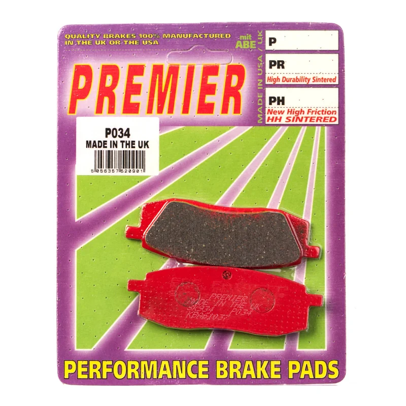 Bike seat bolt-Premier Brake Pads - P Organic Standard