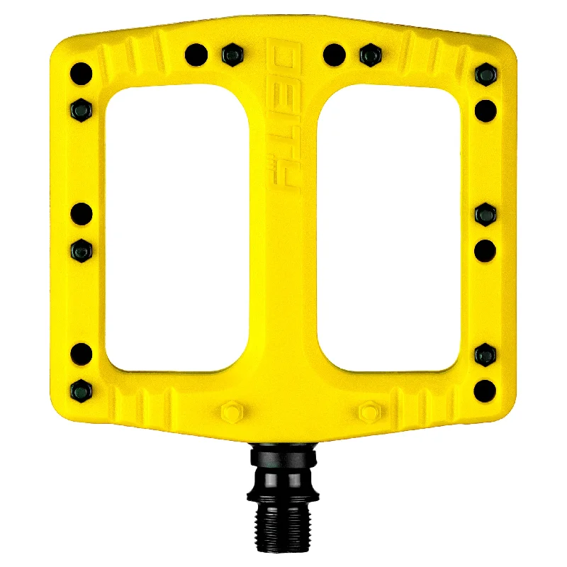 Cycling sleeve sun-Deity Deftrap Pedals Yellow