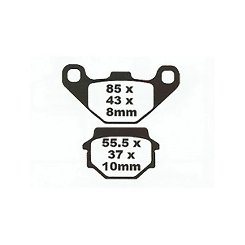 Bicycle chain strap-Premier Brake Pads - PH Street Sintered (GF005S3)