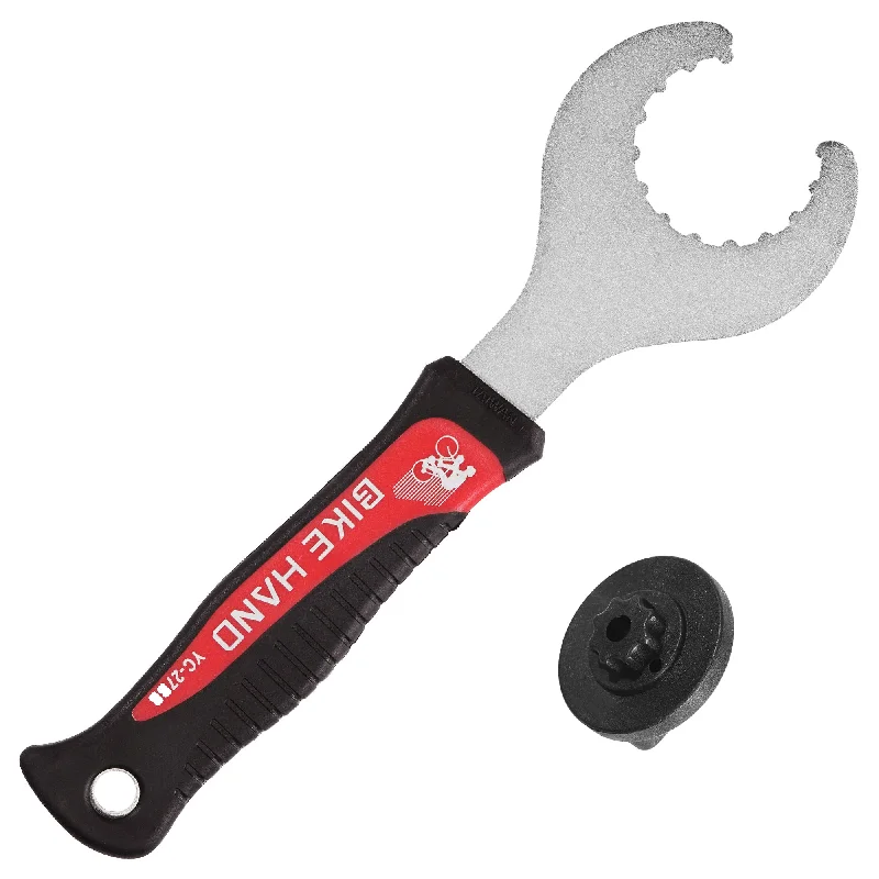 Bicycle lock pad-Bikehand Bicycle Bottom Bracket Removal Crank Tool - compatible with Shimano Hollowtech II