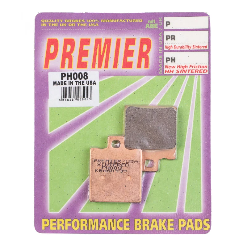 Bicycle stem clip-Premier Brake Pads - PH Street Sintered (GF038S3)