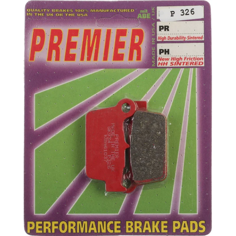 Cycling shoe guard-Premier Brake Pads - P Organic Standard