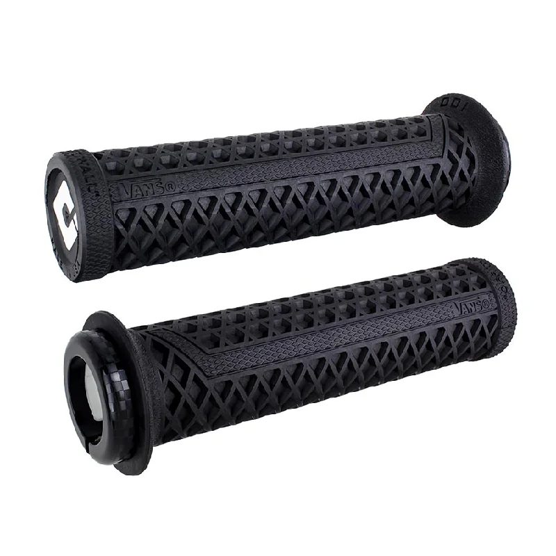 Bike wheel seal-ODI Vans Lock-On Grips BLACK V2.1