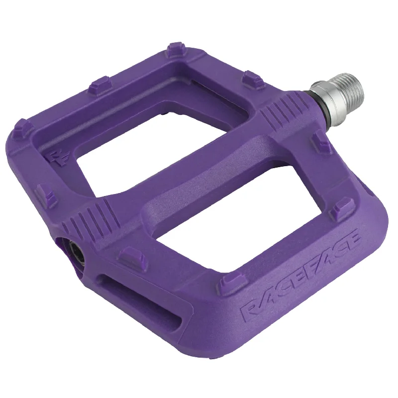 Bike tire cap-Race Face Ride Composite Pedals Purple