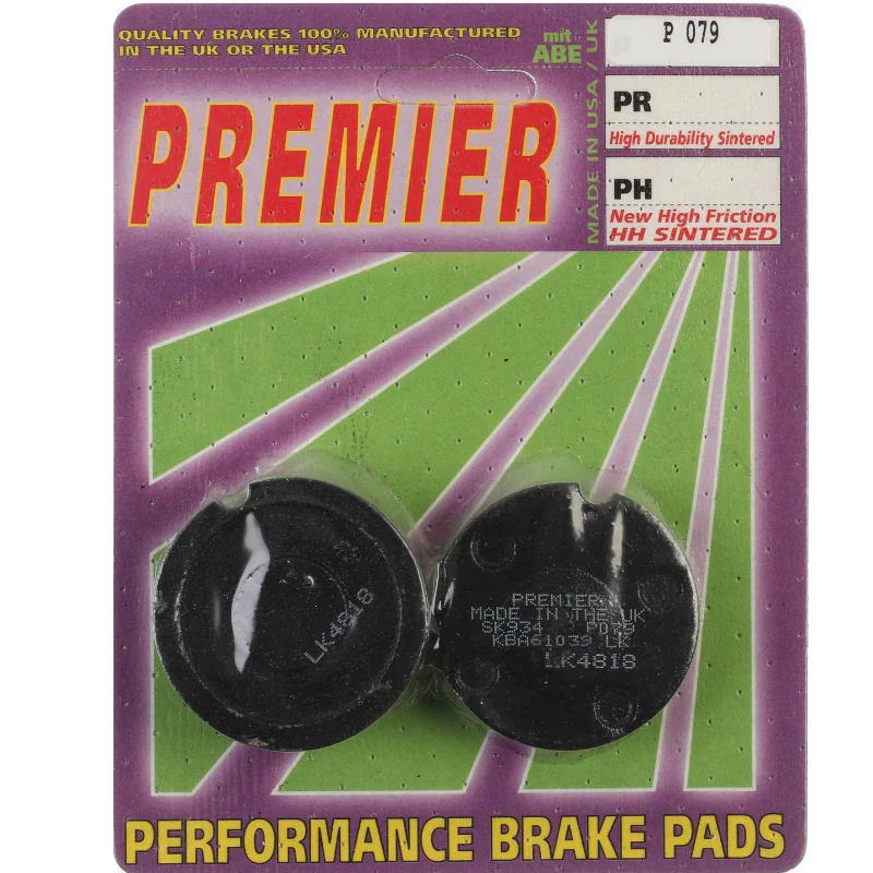 Cycling helmet safe-Premier Brake Pads - P Organic Standard