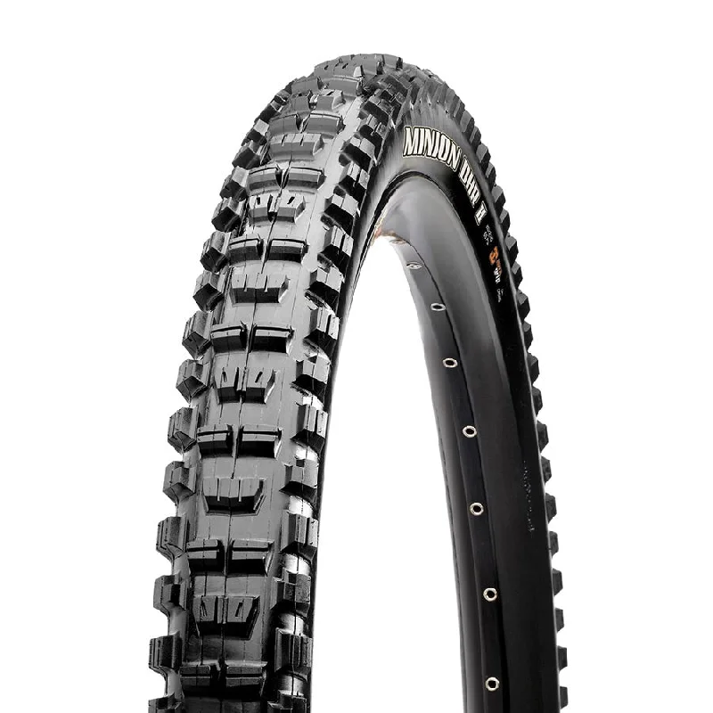 Bicycle light clip-Maxxis Minion DHR II Tire - 27.5 x 2.4 Tubeless Folding BLK 3C MaxxGrip EXO+ Wide Trail