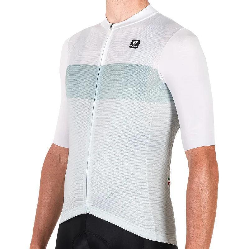 Road bike shield-Maglia Pissei Tempo 21 - Bianco