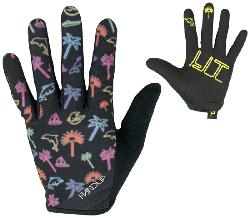 Bicycle lock bar-Handup Most Days Neon Lights Gloves