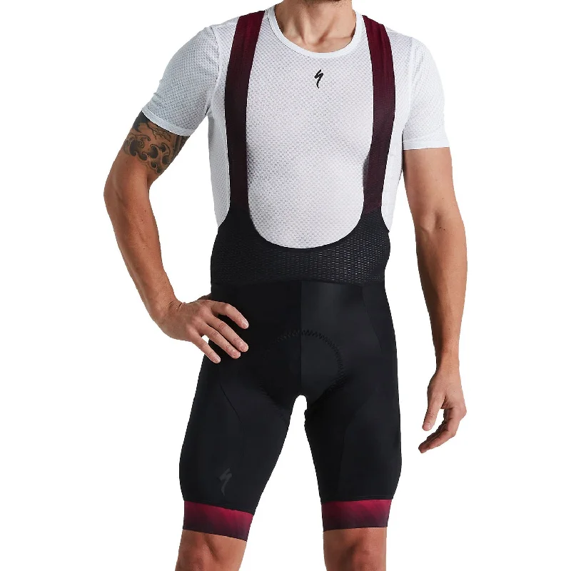 Cycling vest padded-Salopette Specialized SL - Bordeaux