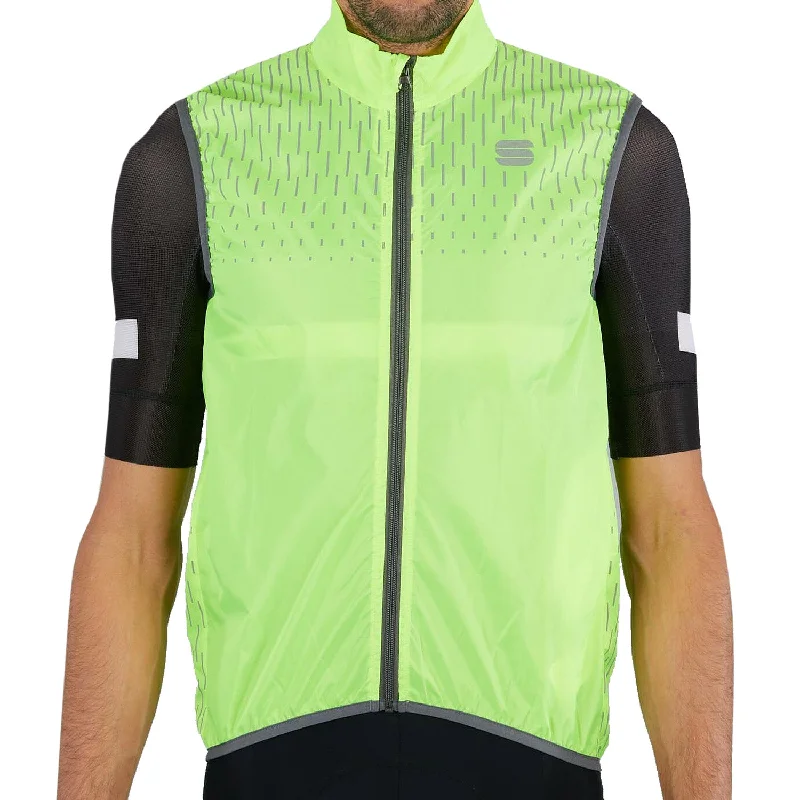 Cycling lamp bright-Gilet Sportful Reflex - Giallo