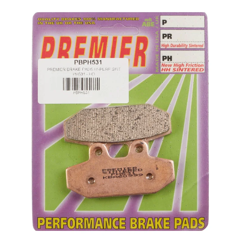 Cycling gear glow-Premier Brake Pads - PH Street Sintered