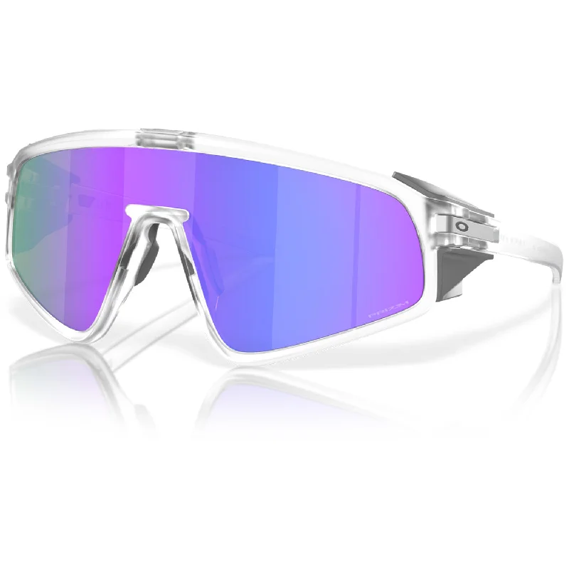 Bike tire tape-Occhiali Oakley Latch Panel - Matte Clear Prizm Violet